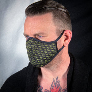 Cloth Facemask: #nothing #nowhere #never